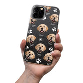 Étui de téléphone pour animaux de compagnie - Étui de téléphone photo clair personnalisé